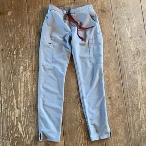 Figs Yola scrub pants cement